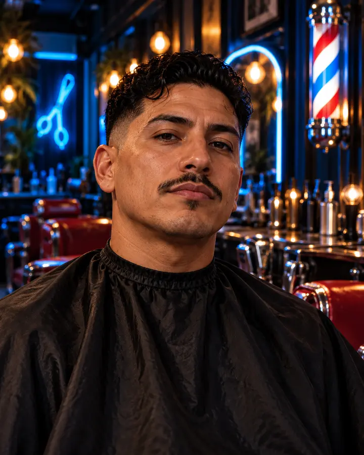 Santi, beard specialist